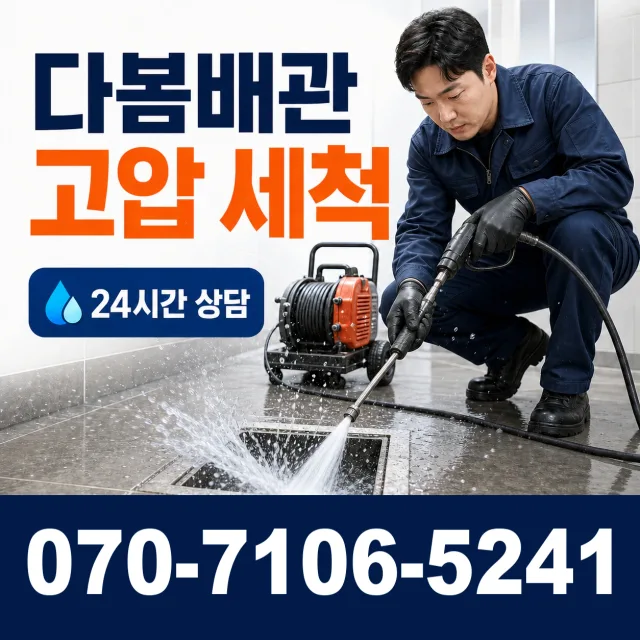 광명시 철산동 배관청소 상담 이미지 4